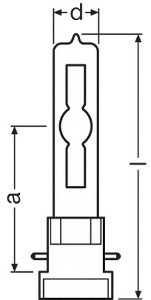 OSRAM Lok-It HSD 300W/80/P28